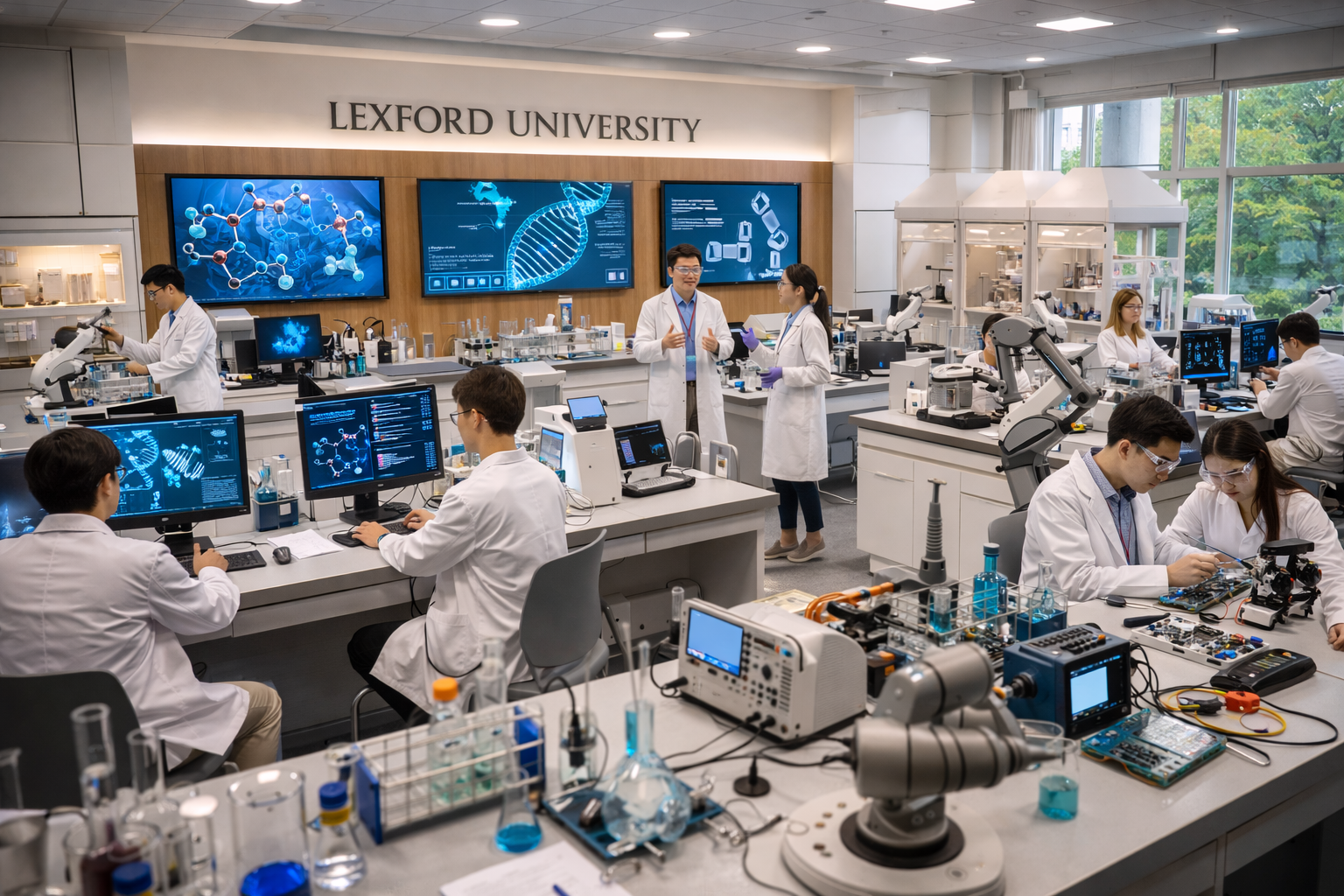 High Tech Research Labs at Lexford University